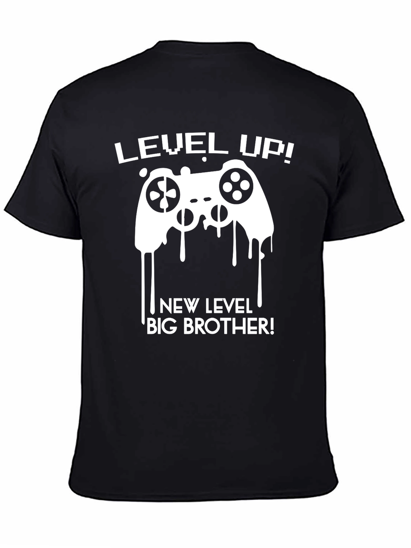 Level Up Big Brother T-Shirt - Gamer Gift