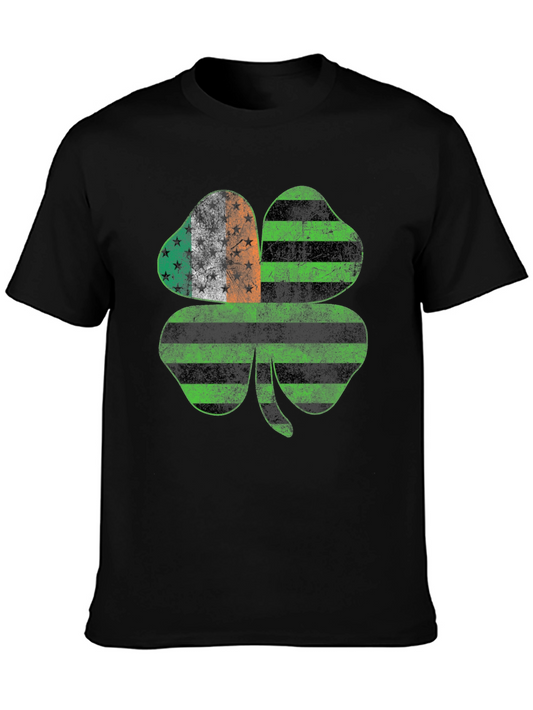 St. Patricks Day Irish American Shamrock T-Shirt
