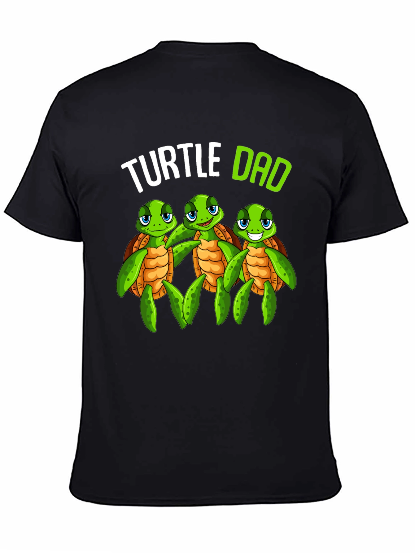 Turtle Dad Graphic T-Shirt - Fathers Day Gift
