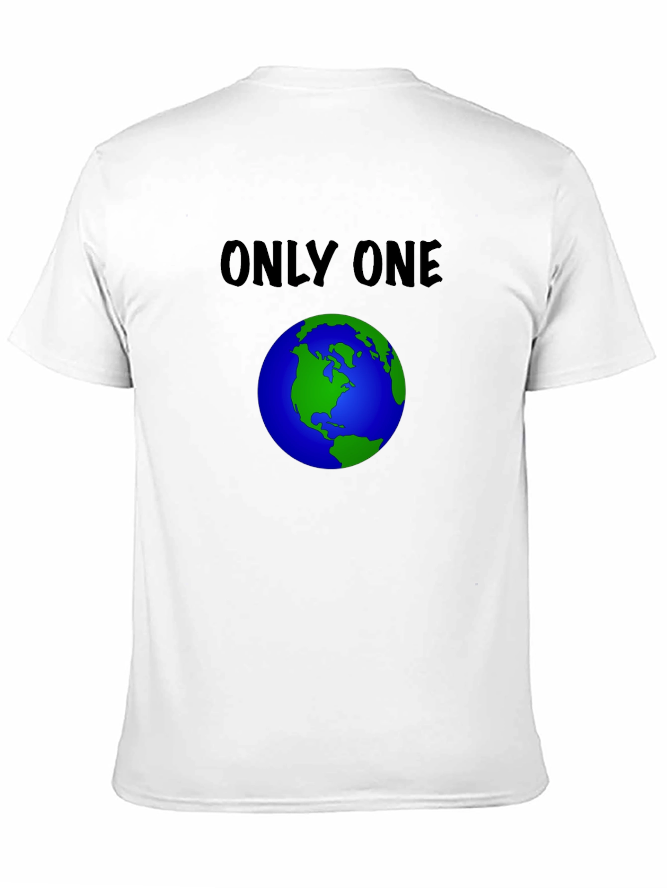 Only One Earth Graphic Tee - Black