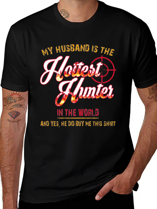 Hottest Hunter Husband T-Shirt