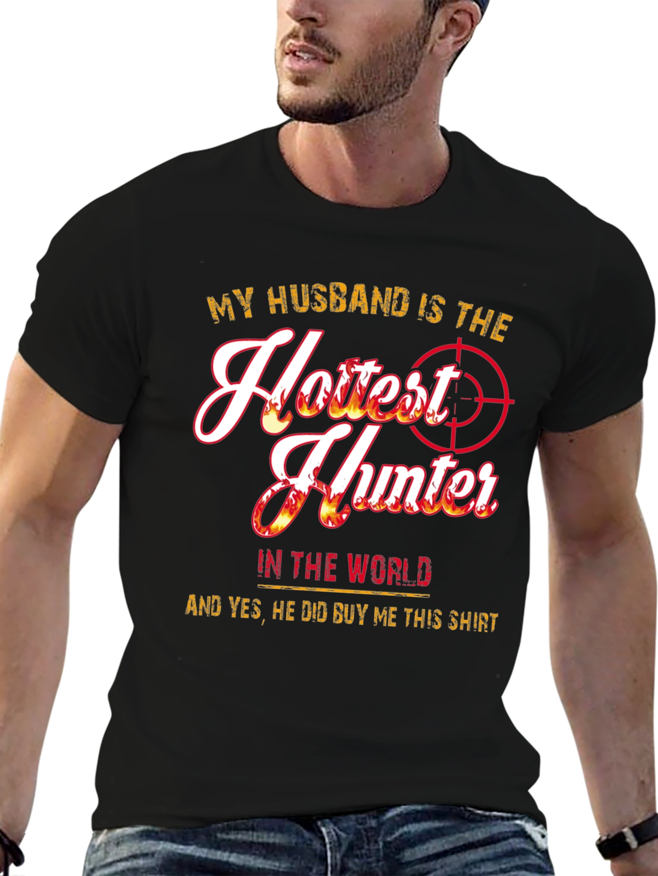 Hottest Hunter Husband T-Shirt