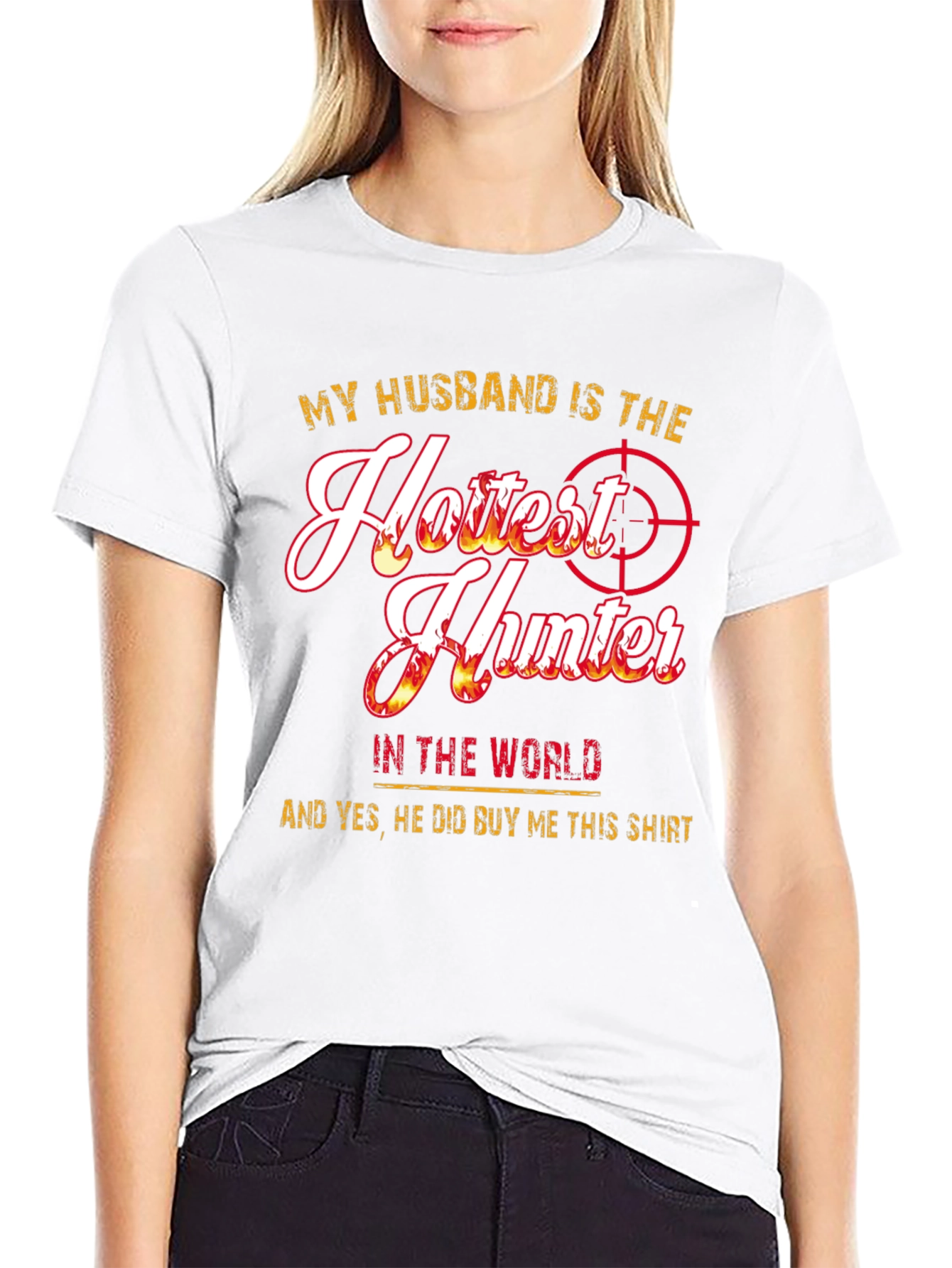 Hottest Hunter Husband T-Shirt