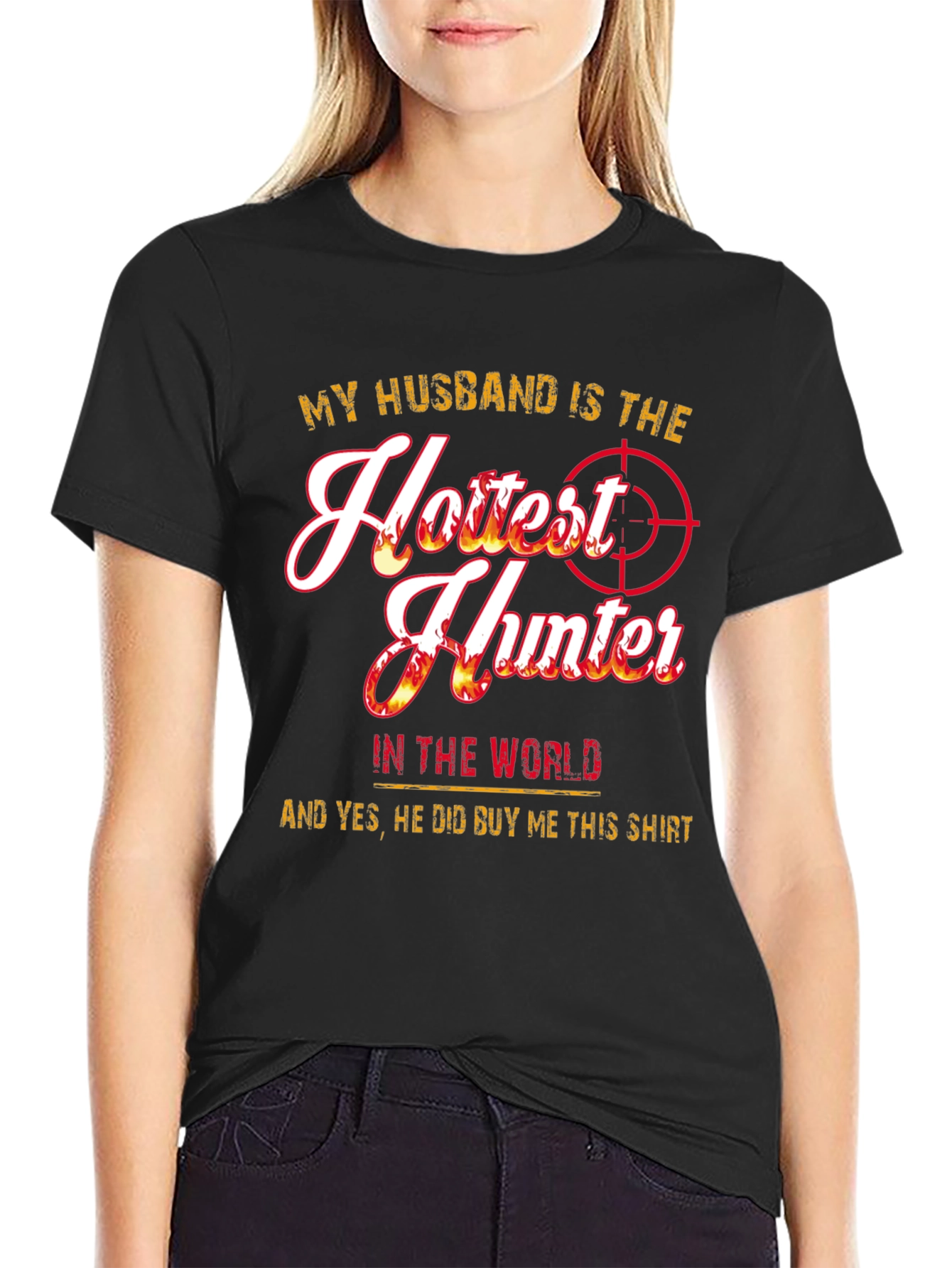 Hottest Hunter Husband T-Shirt