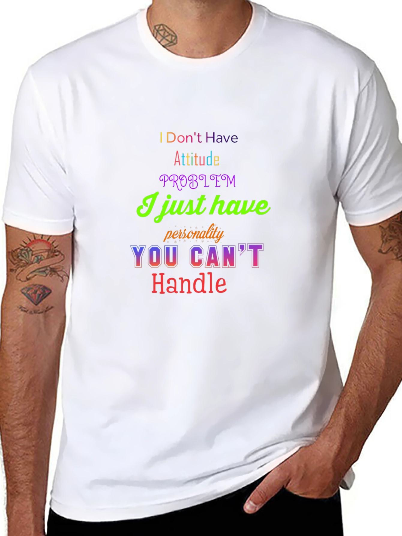 Attitude Problem Personality Graphic Tee