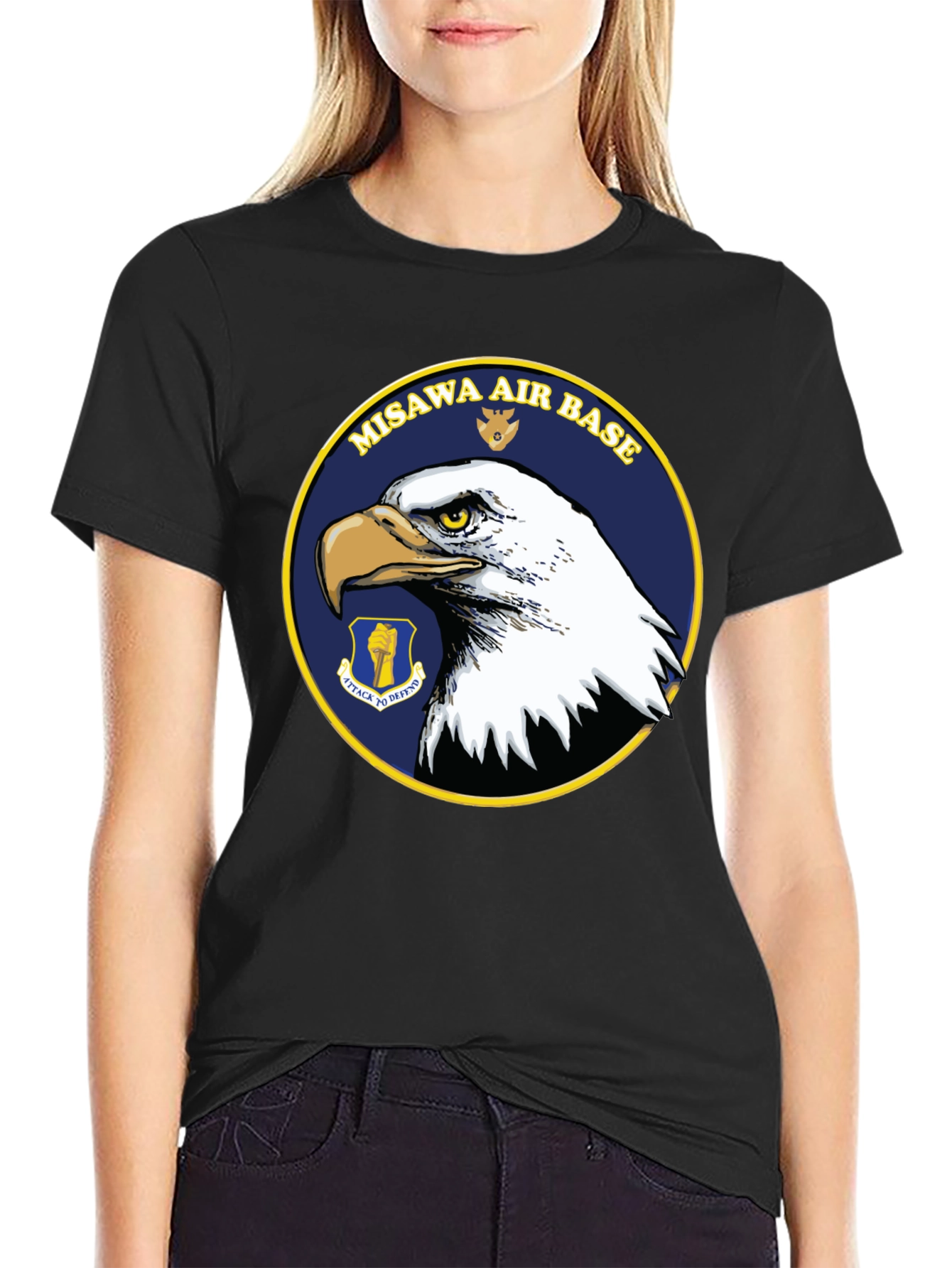 Misawa Air Base Eagle Graphic T-Shirt