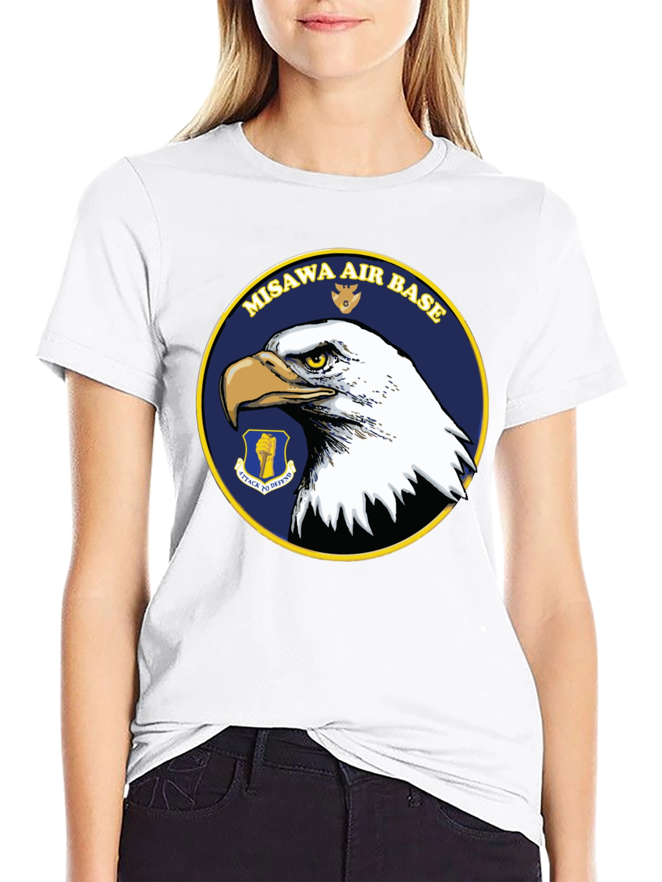 Misawa Air Base Eagle Graphic T-Shirt