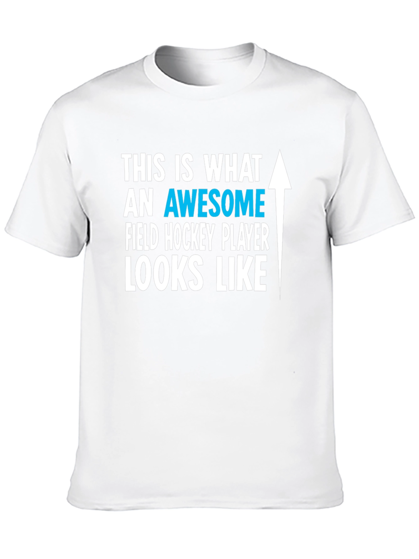 Awesome Field Hockey Player T-Shirt