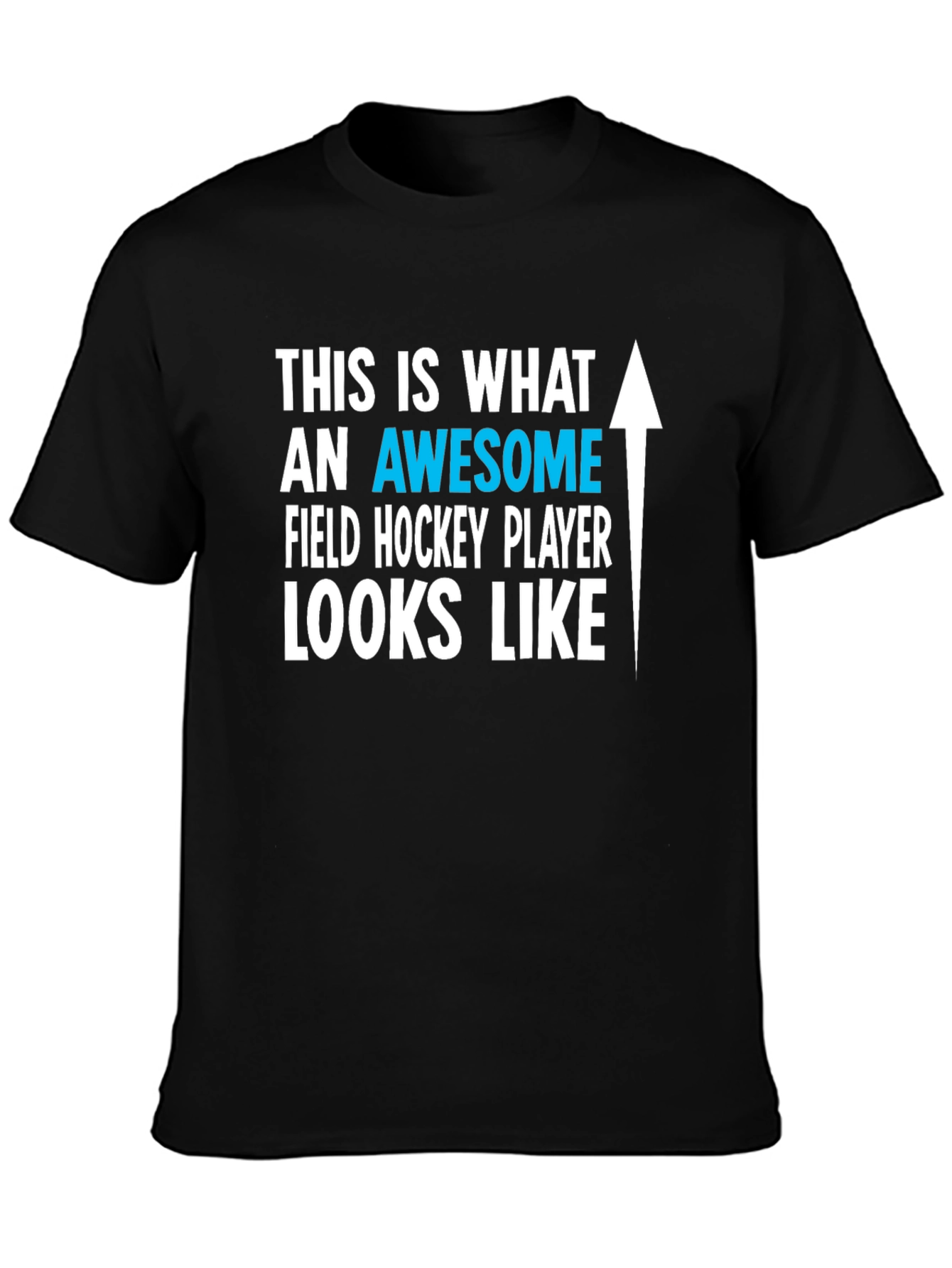 Awesome Field Hockey Player T-Shirt