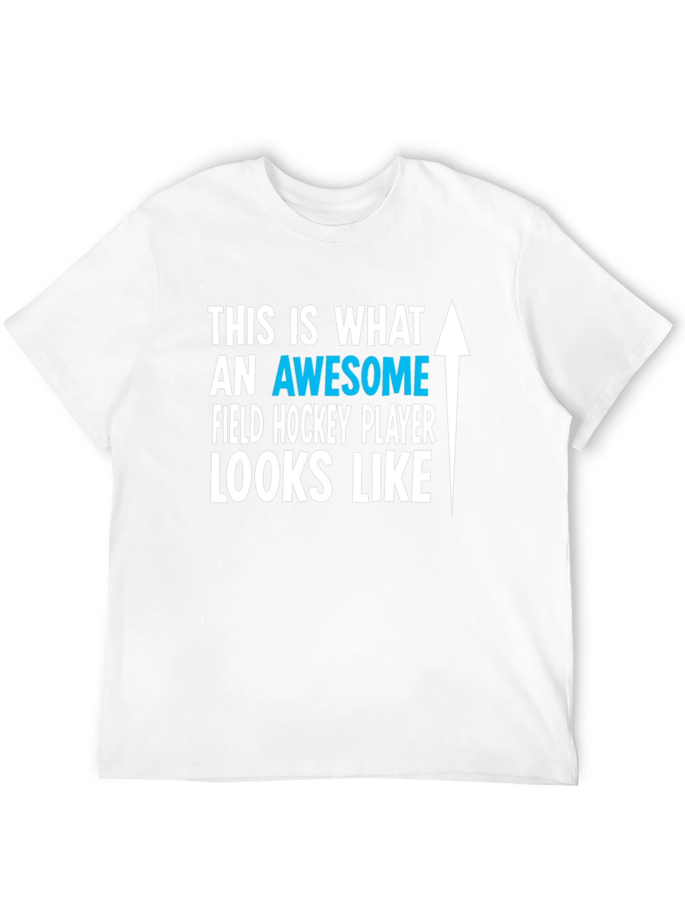 Awesome Field Hockey Player T-Shirt