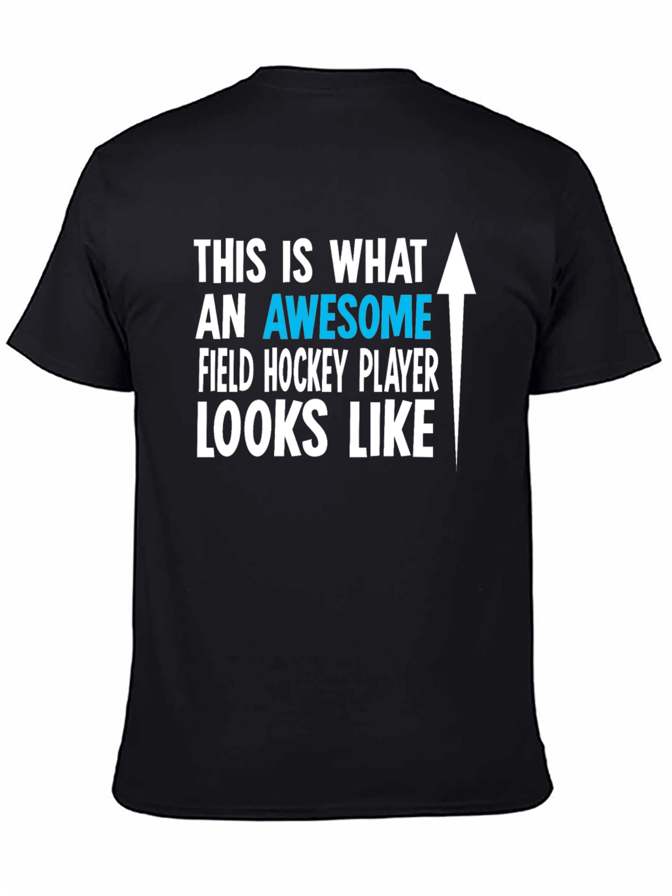 Awesome Field Hockey Player T-Shirt