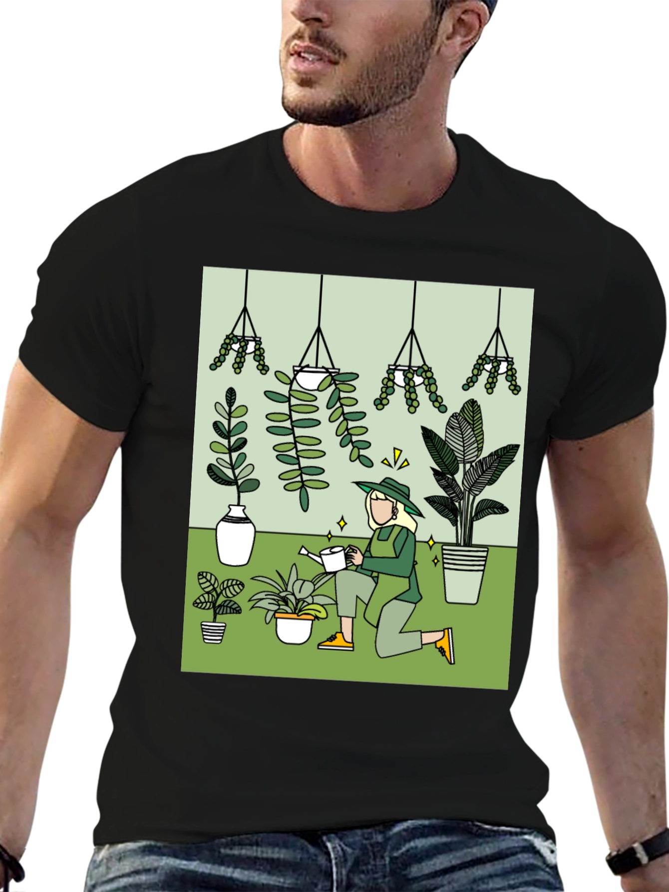Botanical Gardener Graphic T-Shirt