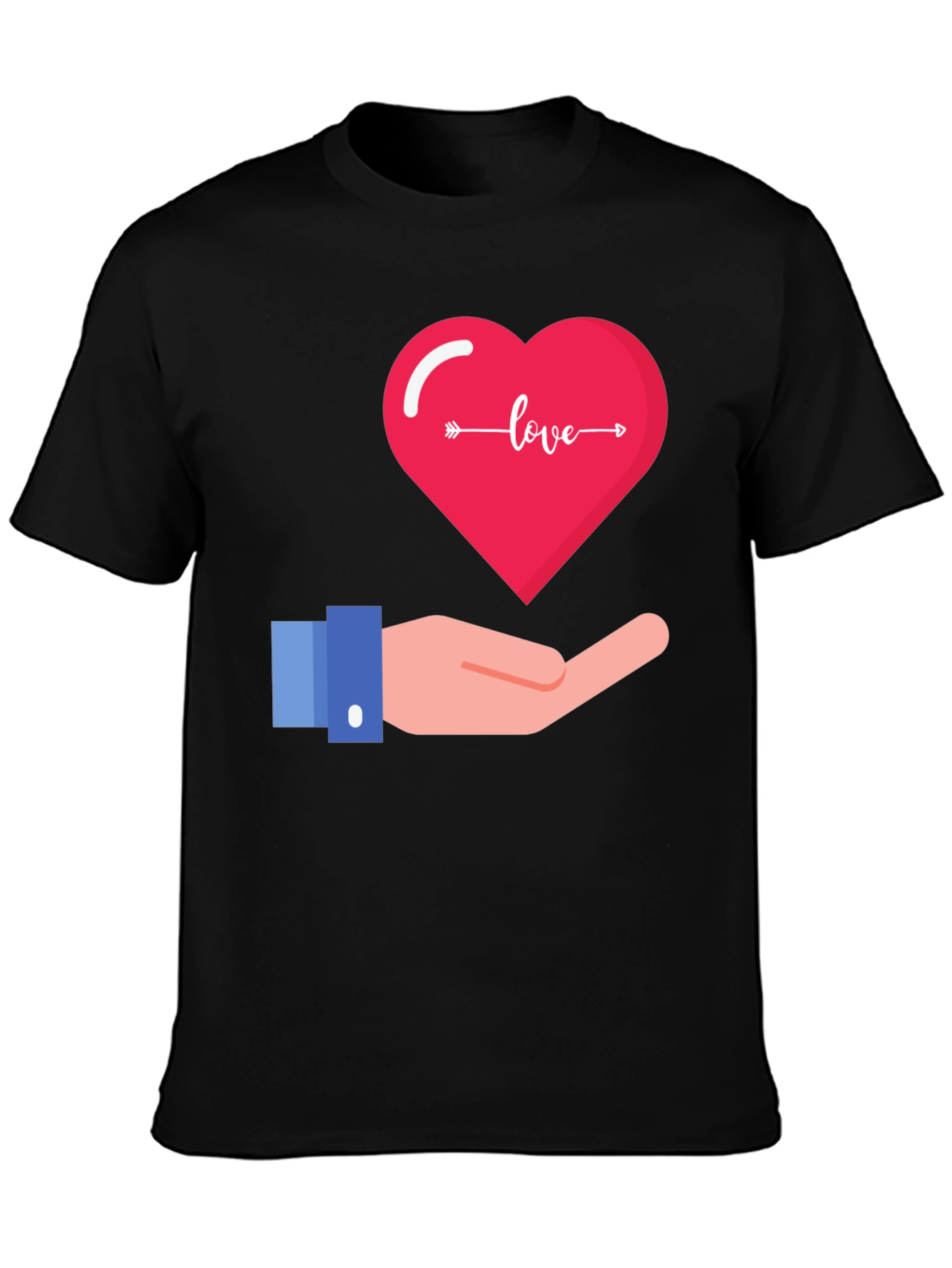 Love Heart Graphic T-Shirt