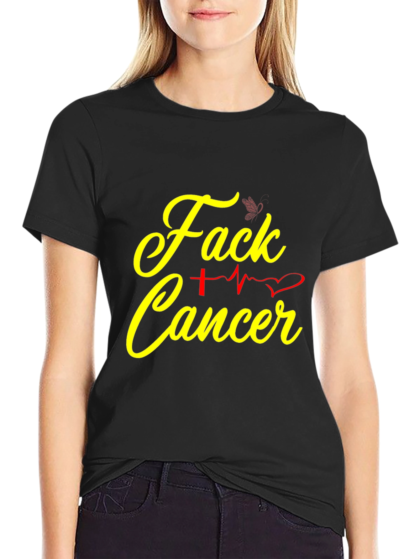 Fight Cancer Graphic T-Shirt