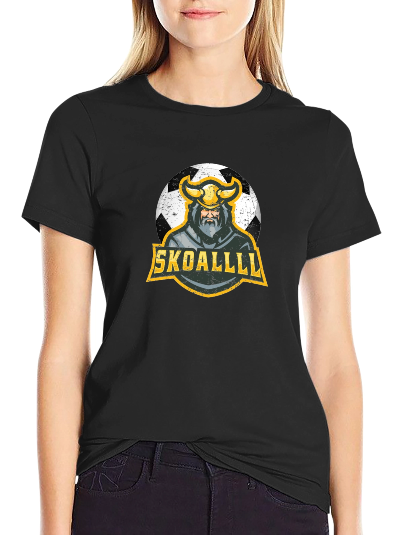 Skoallll Viking Graphic T-Shirt