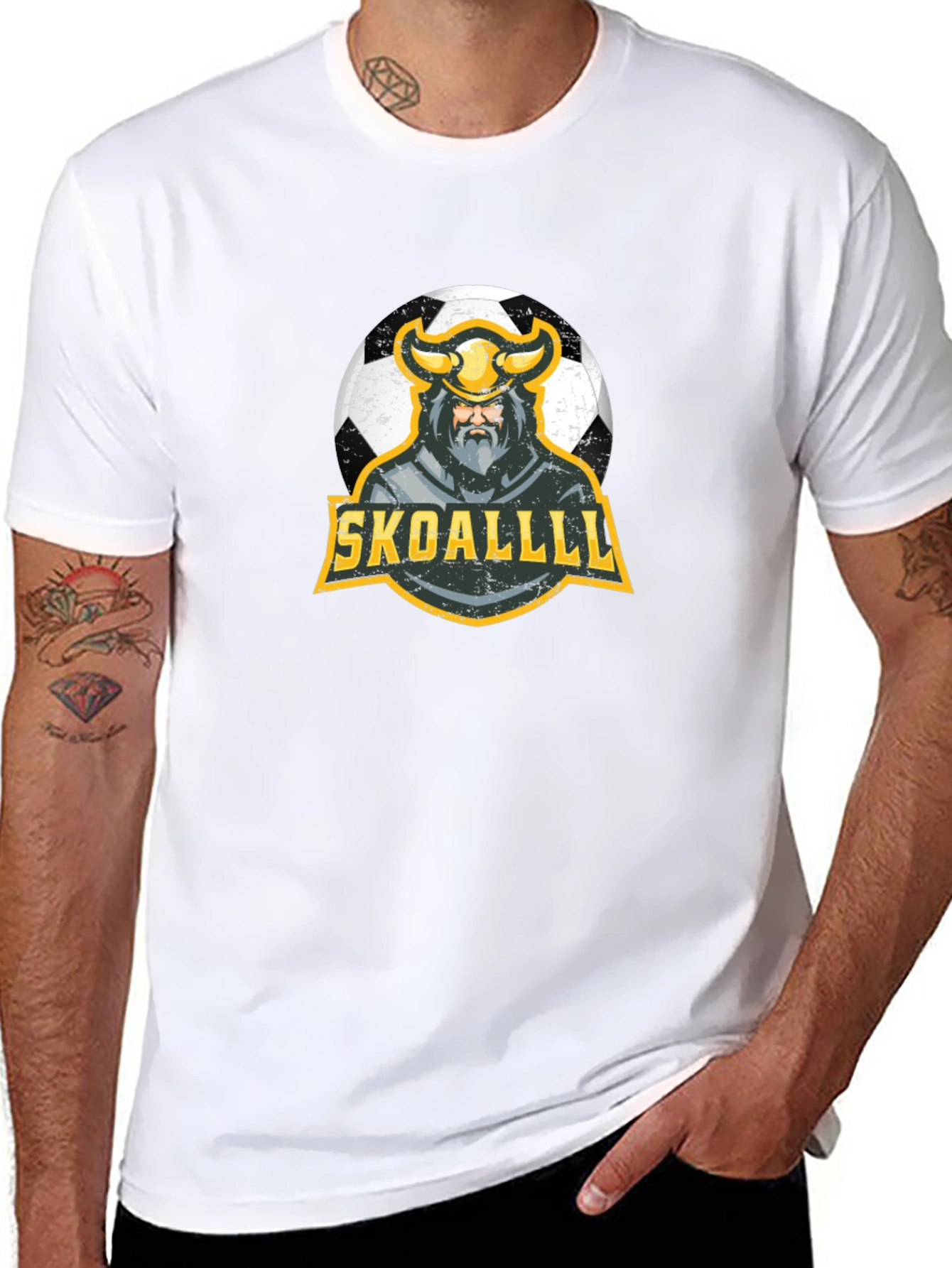 Skoallll Viking Graphic T-Shirt