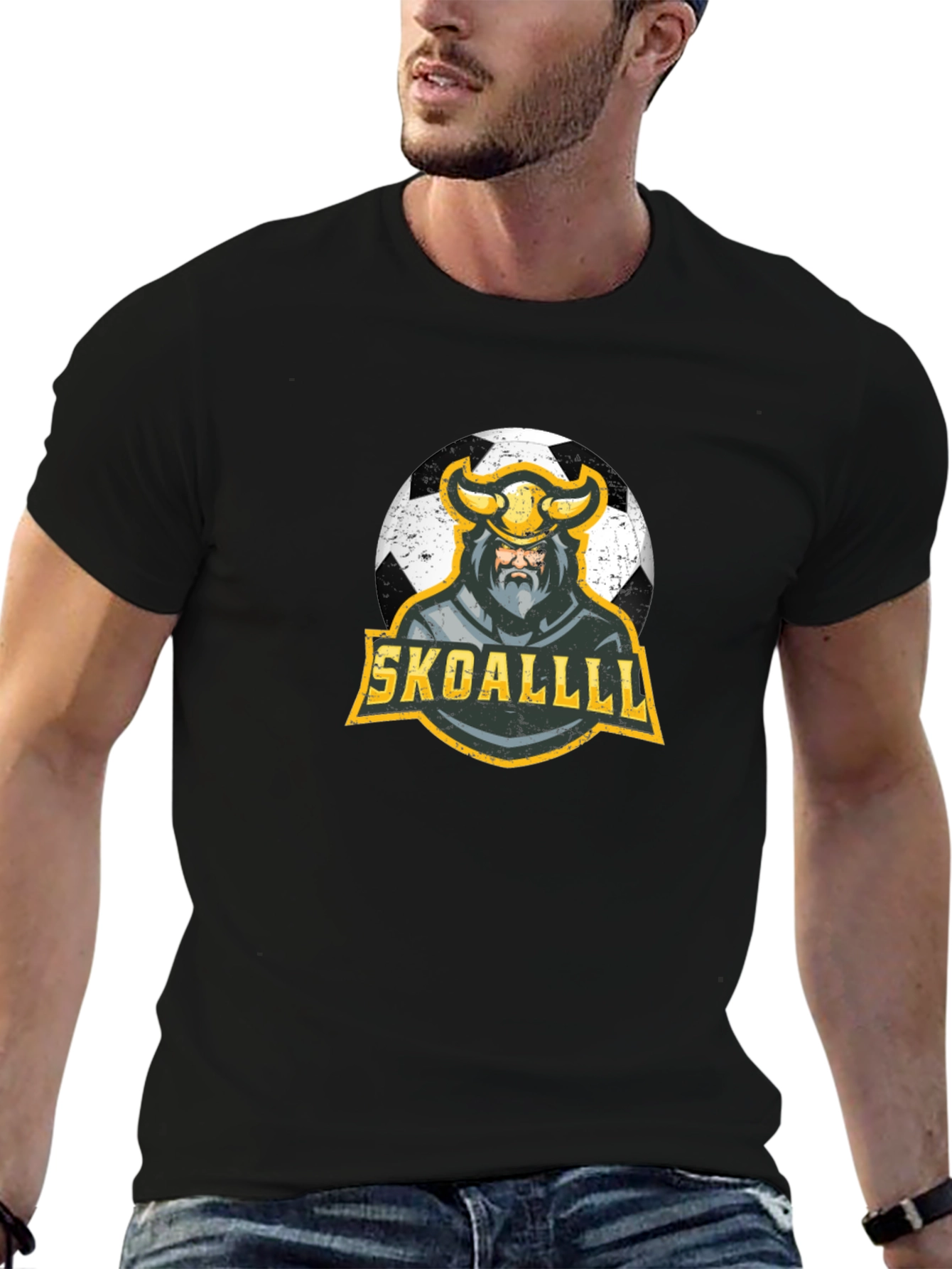 Skoallll Viking Graphic T-Shirt