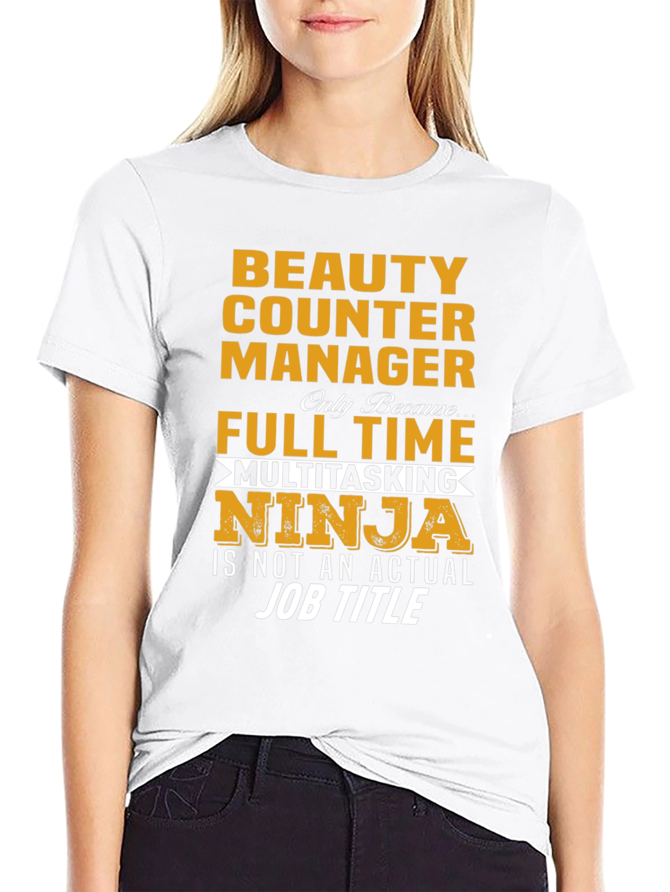 Beauty Counter Manager Full Time Ninja T-Shirt