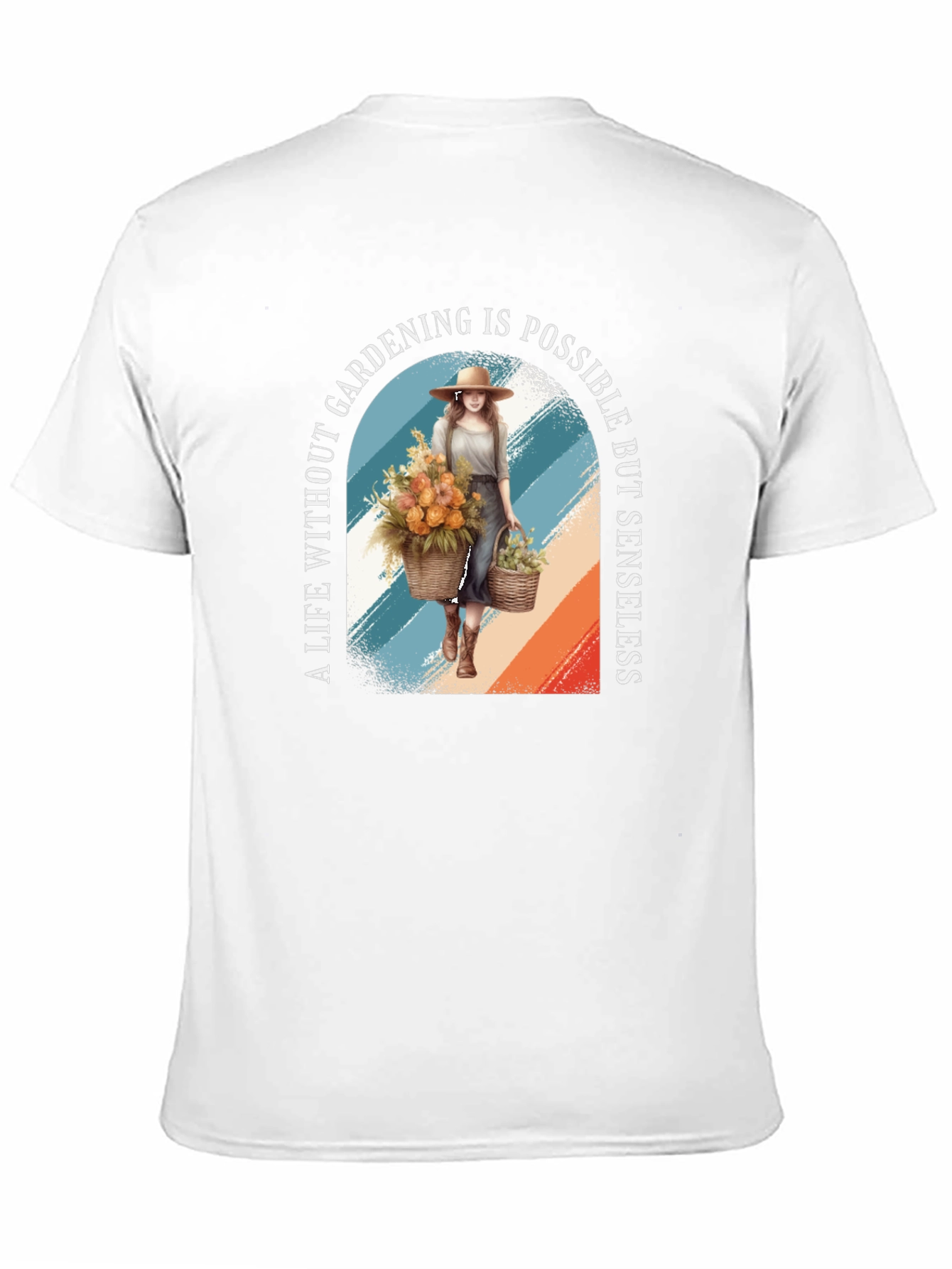 Gardening Lover T-Shirt - Life Without Gardening