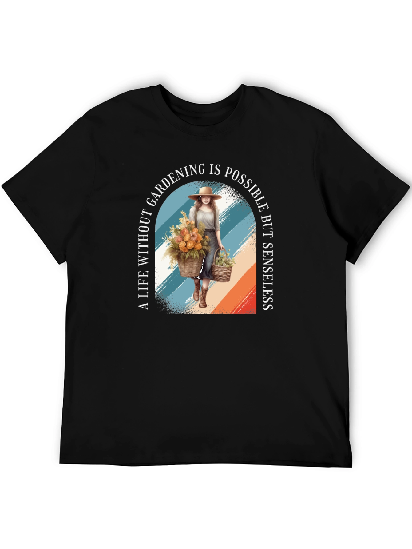 Gardening Lover T-Shirt - Life Without Gardening