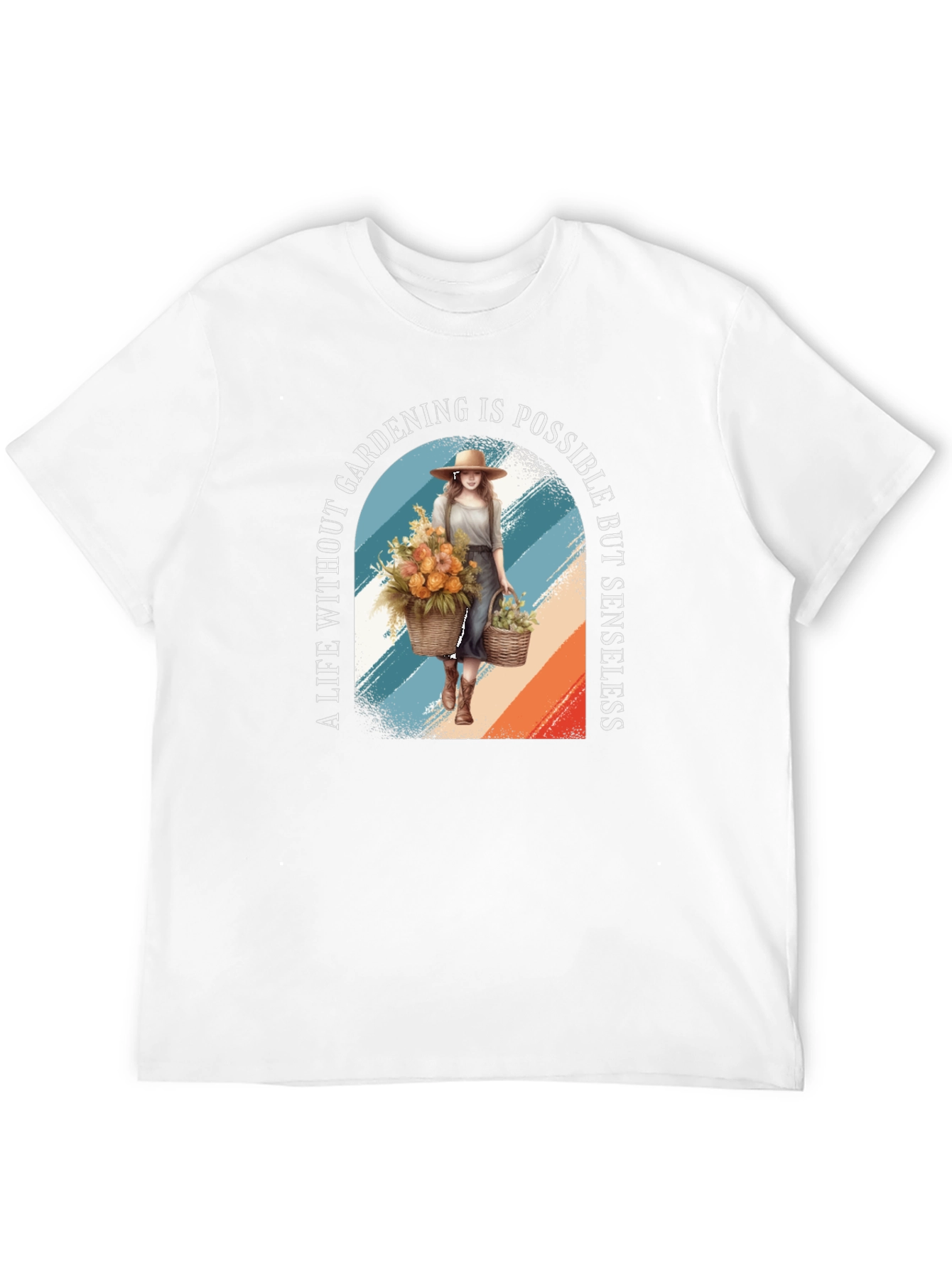 Gardening Lover T-Shirt - Life Without Gardening