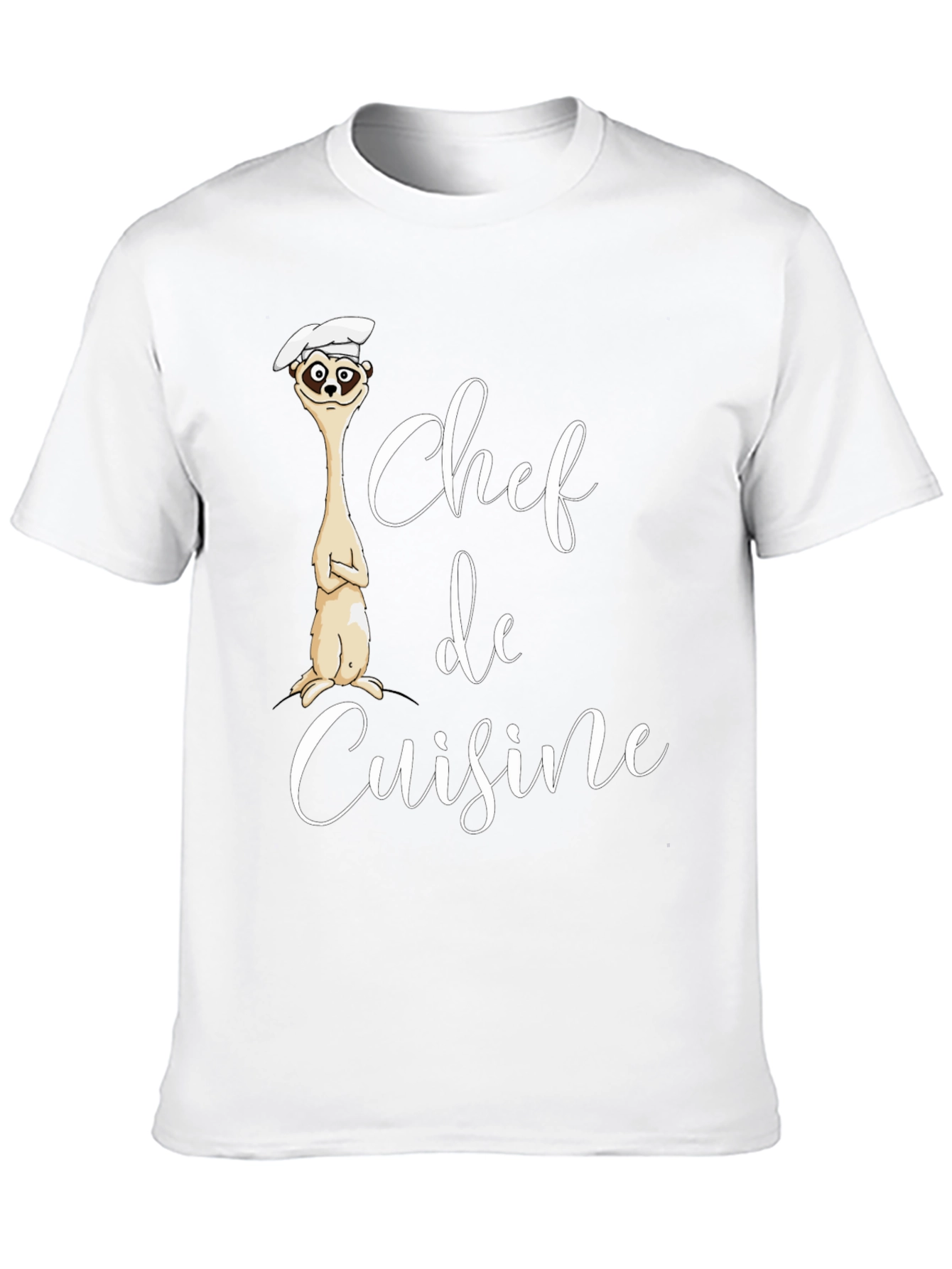 Chef de Cuisine Meerkat T-Shirt