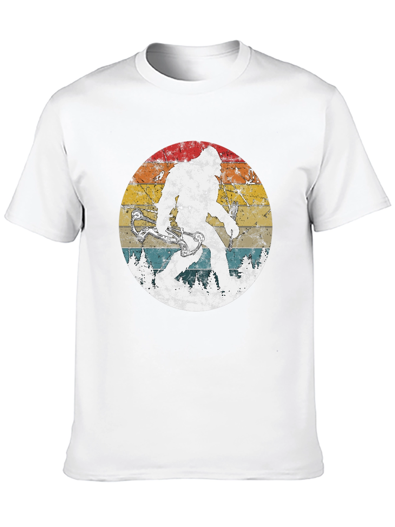 Retro Bigfoot Silhouette Graphic Tee
