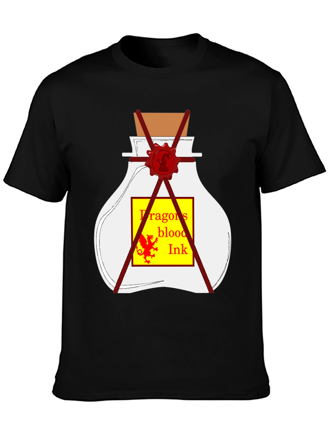 Dragons Blood Ink T-Shirt - Unique Graphic Tee