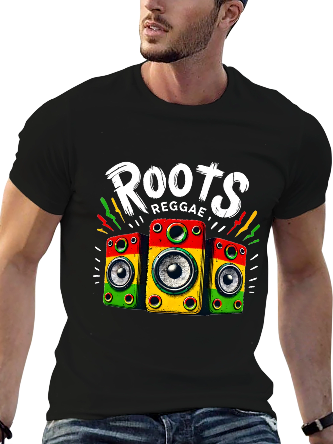 Roots Reggae Graphic Tee - Loud & Proud