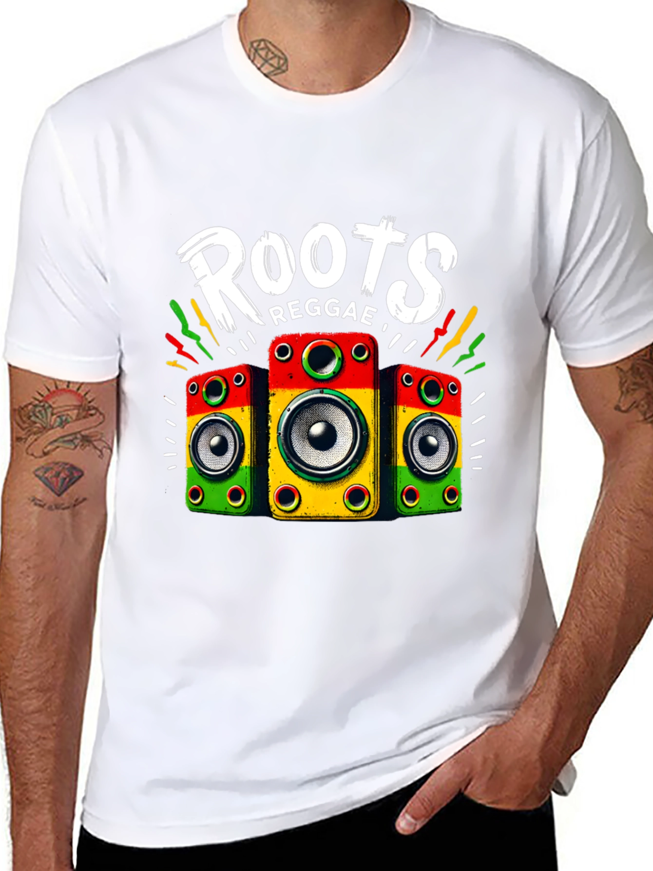 Roots Reggae Graphic Tee - Loud & Proud