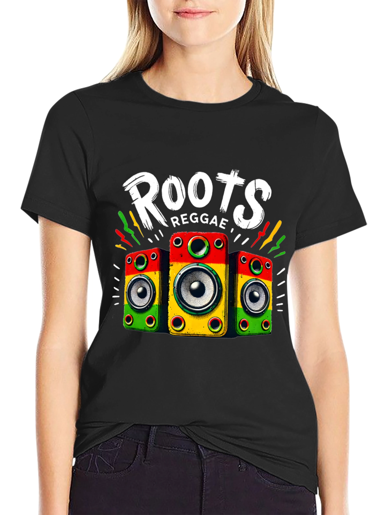 Roots Reggae Graphic Tee - Loud & Proud