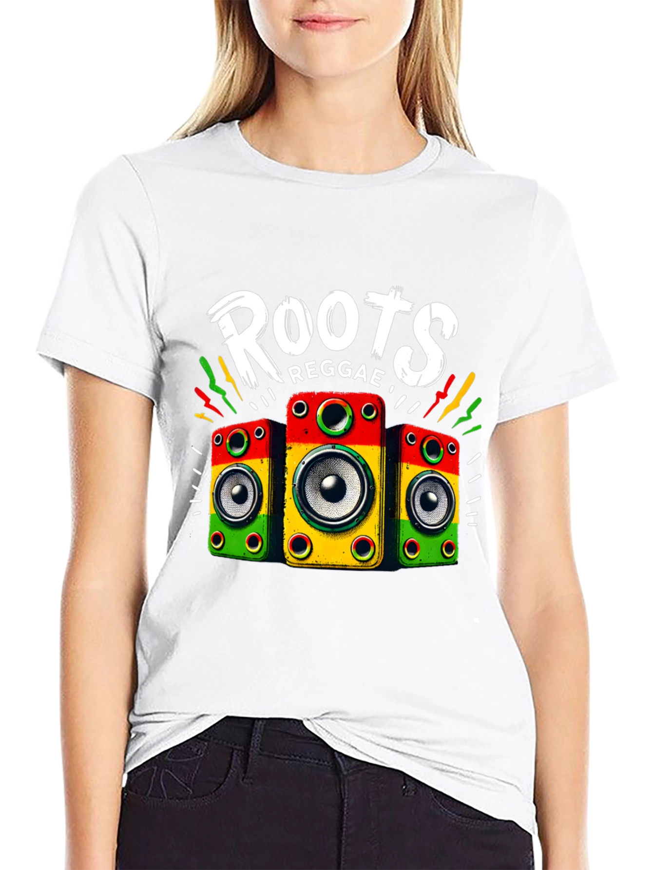 Roots Reggae Graphic Tee - Loud & Proud