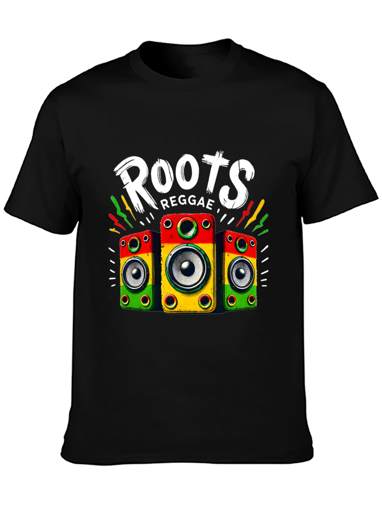 Roots Reggae Graphic Tee - Loud & Proud
