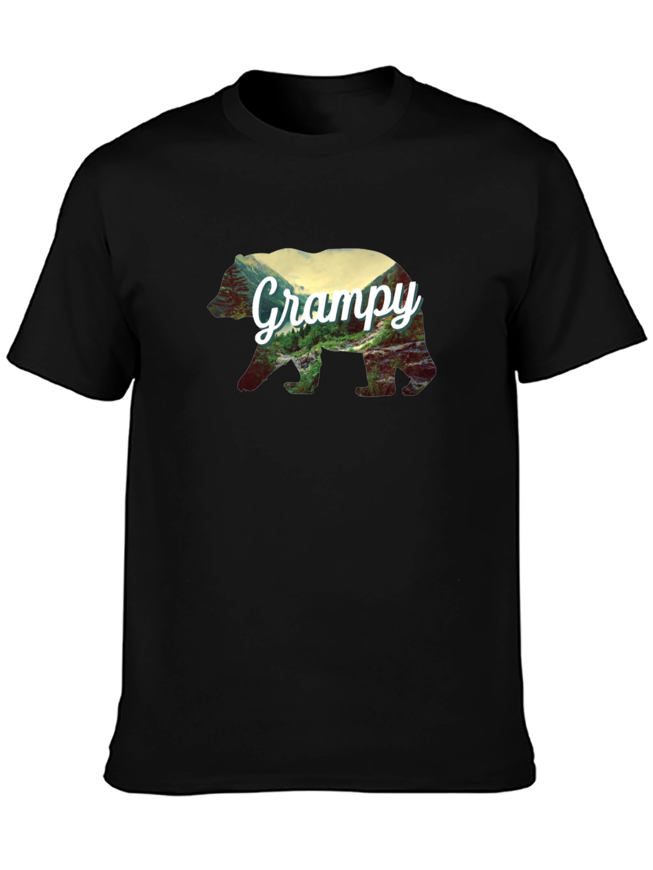 Grampy Bear Silhouette T-Shirt