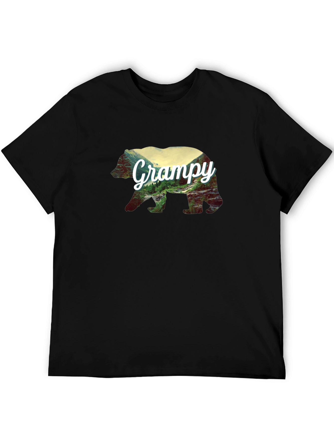 Grampy Bear Silhouette T-Shirt