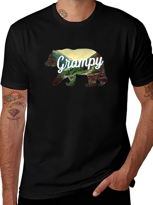 Grampy Bear Silhouette T-Shirt