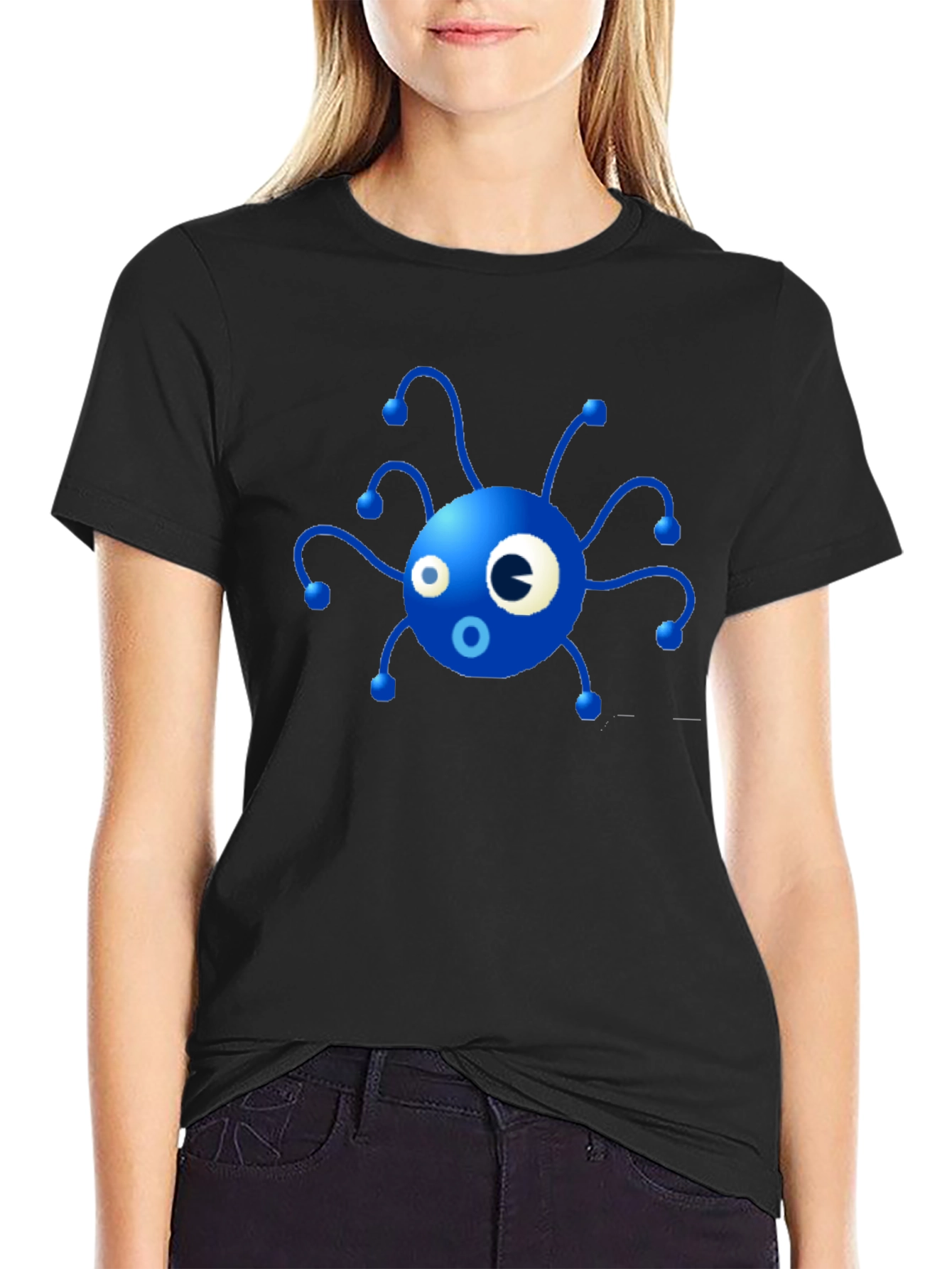 Blue Bug Graphic T-Shirt