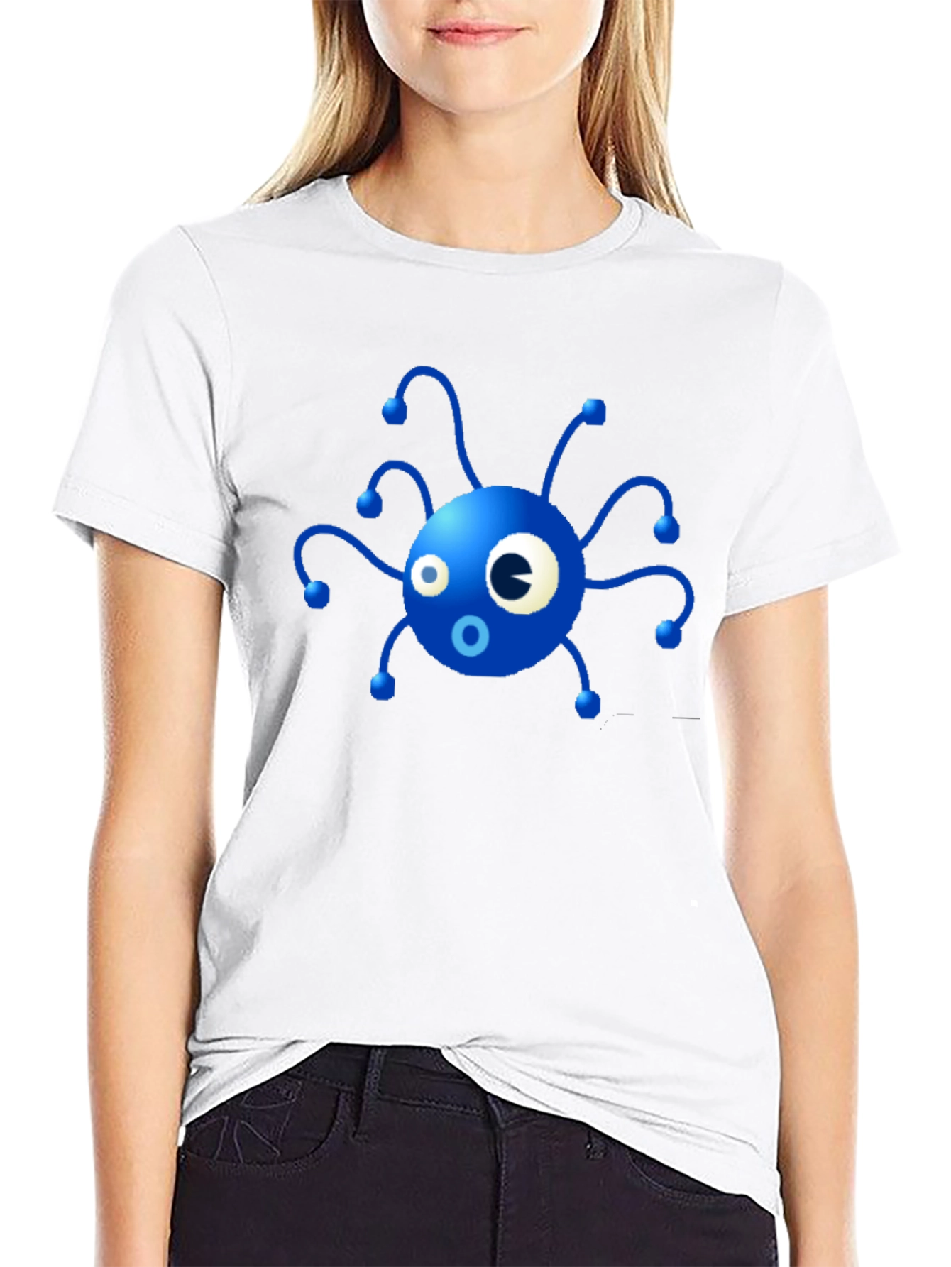 Blue Bug Graphic T-Shirt