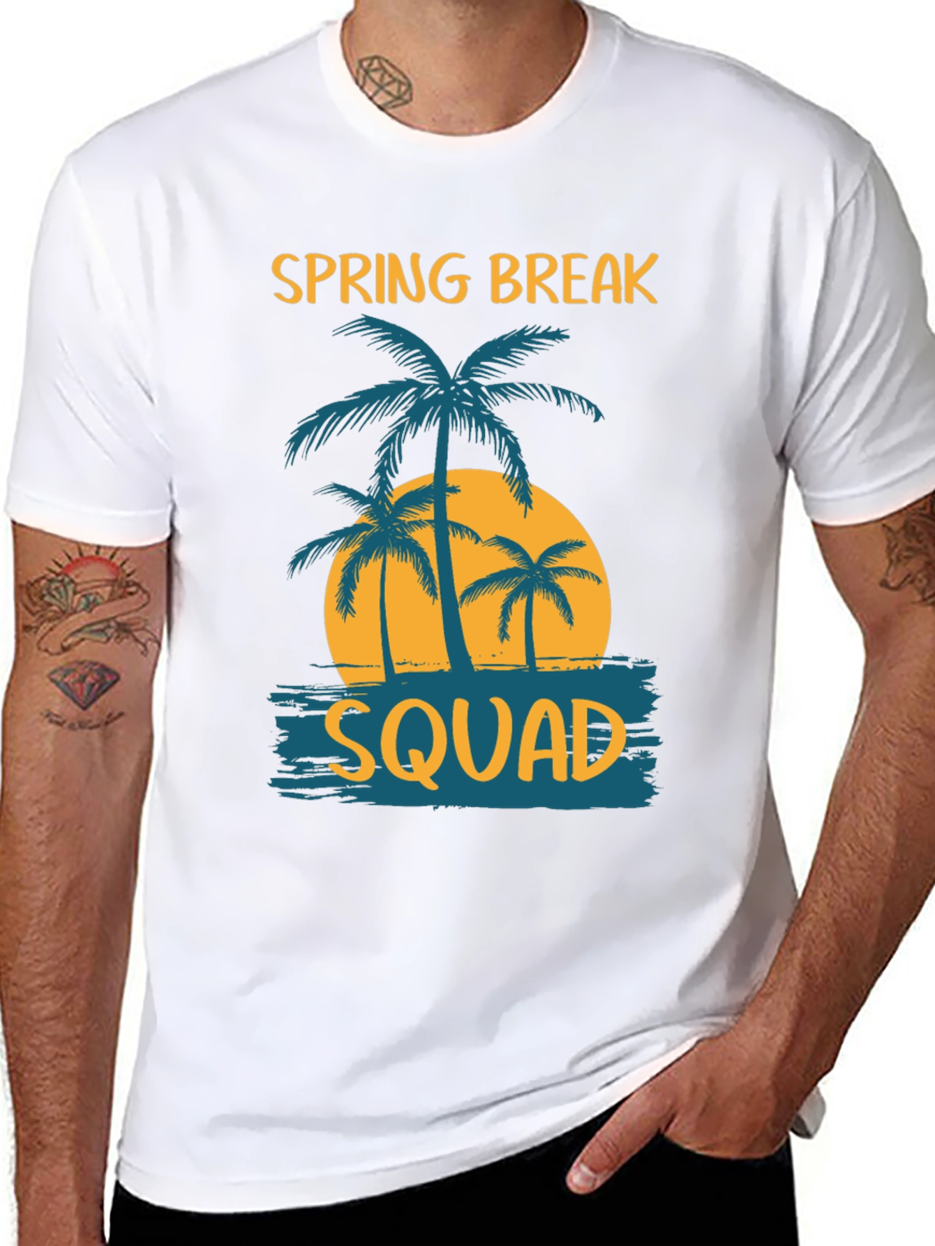Spring Break Squad T-Shirt - Beach Vacation Tee