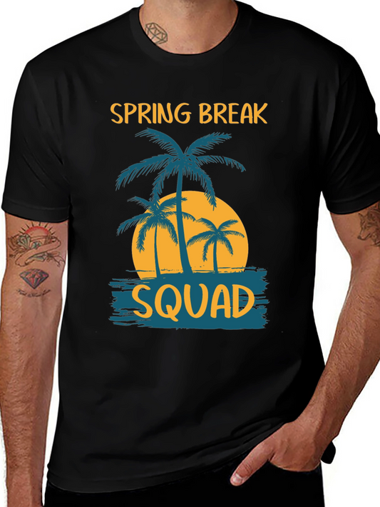 Spring Break Squad T-Shirt - Beach Vacation Tee