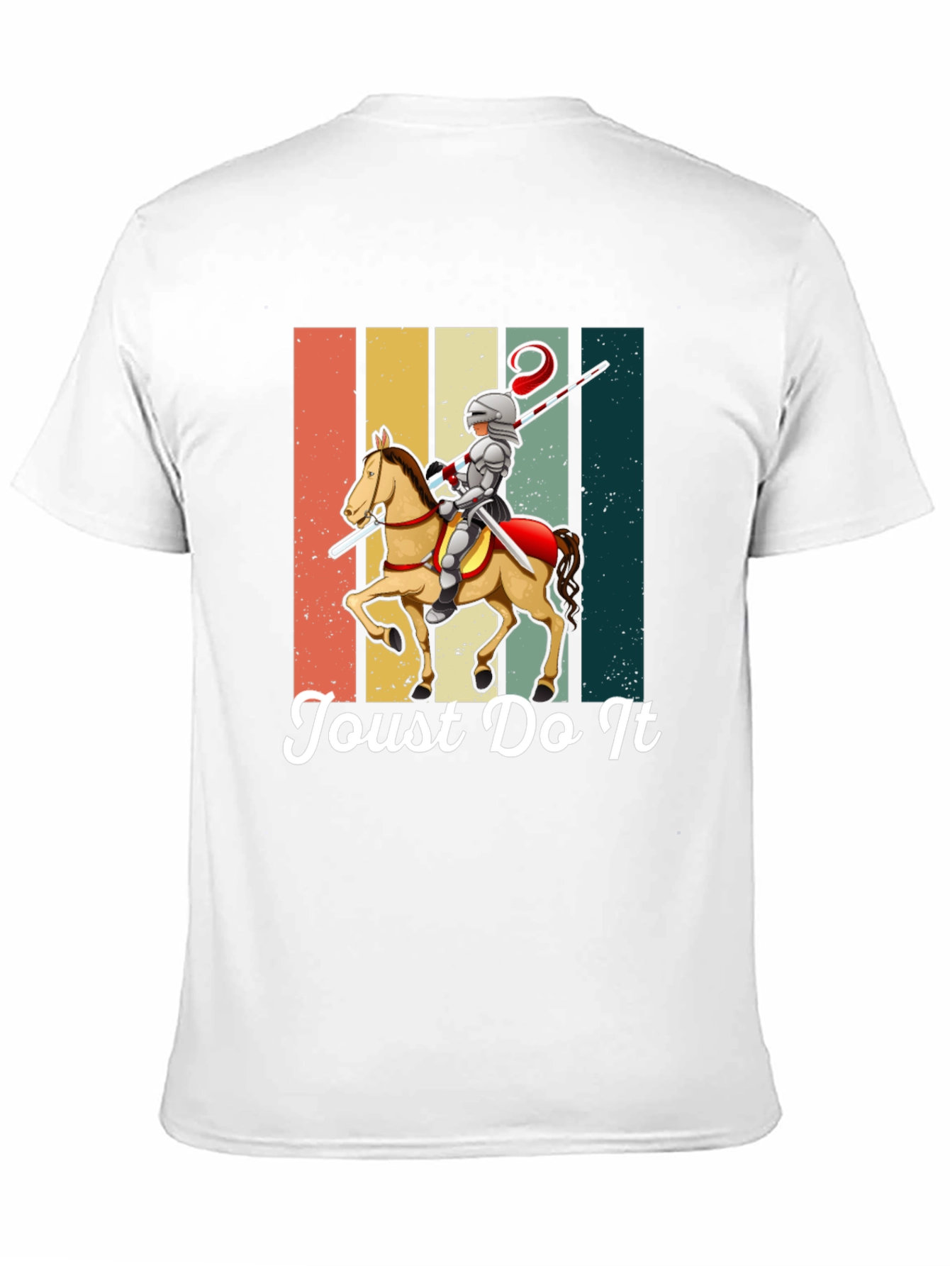 Joust Do It Knight T-Shirt - Medieval Humor