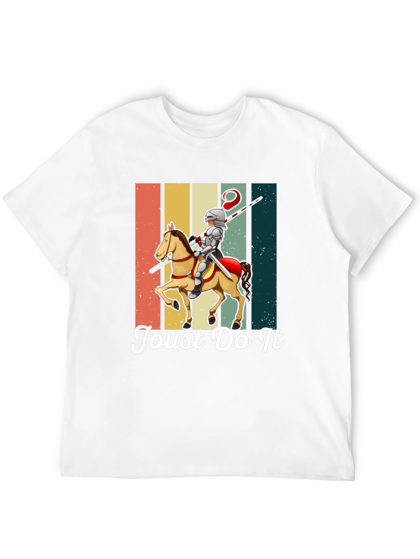 Joust Do It Knight T-Shirt - Medieval Humor