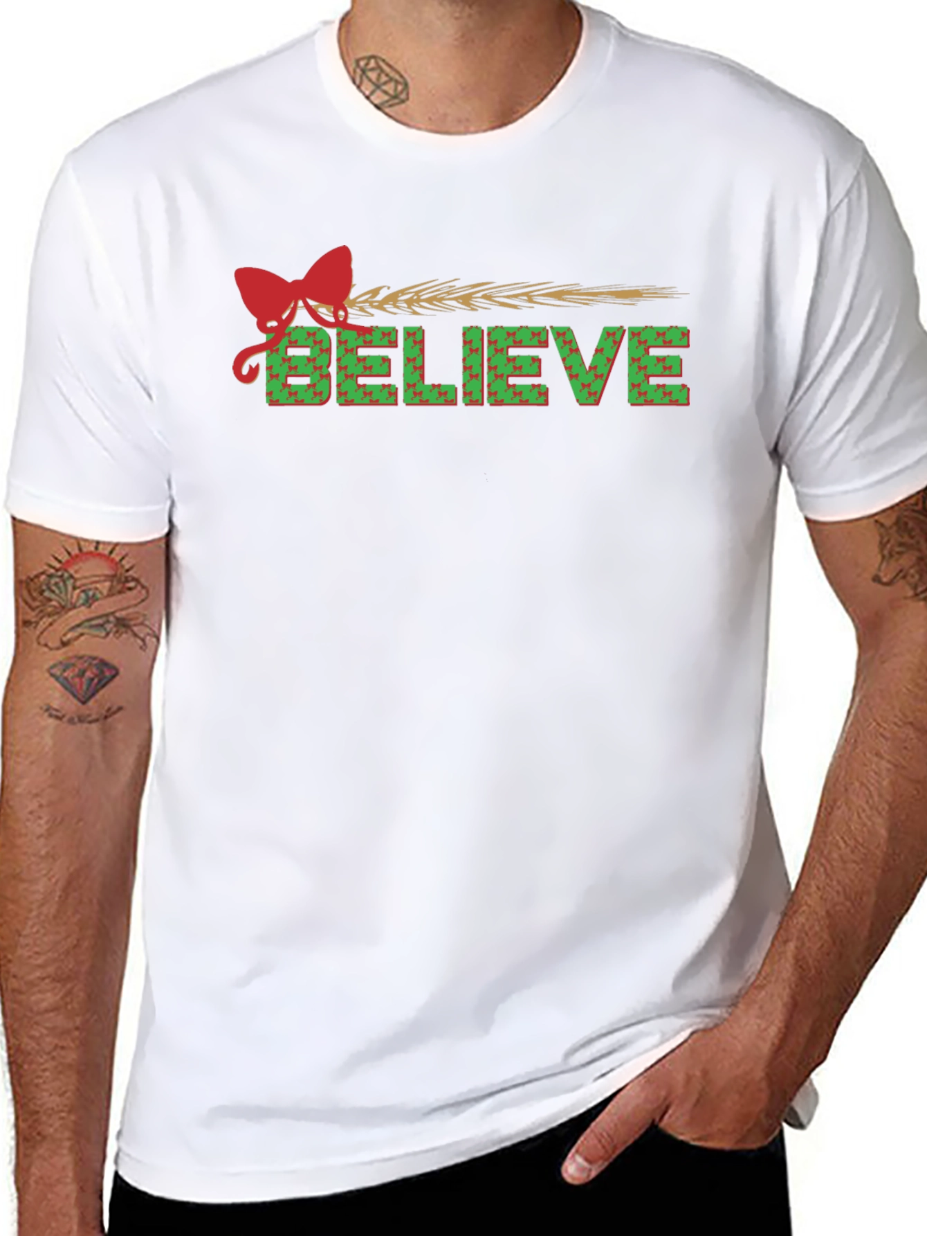 Believe Christmas Holiday T-Shirt