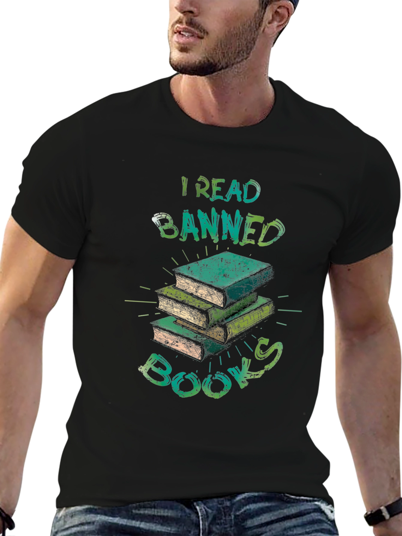 I Read Banned Books Graphic T-Shirt