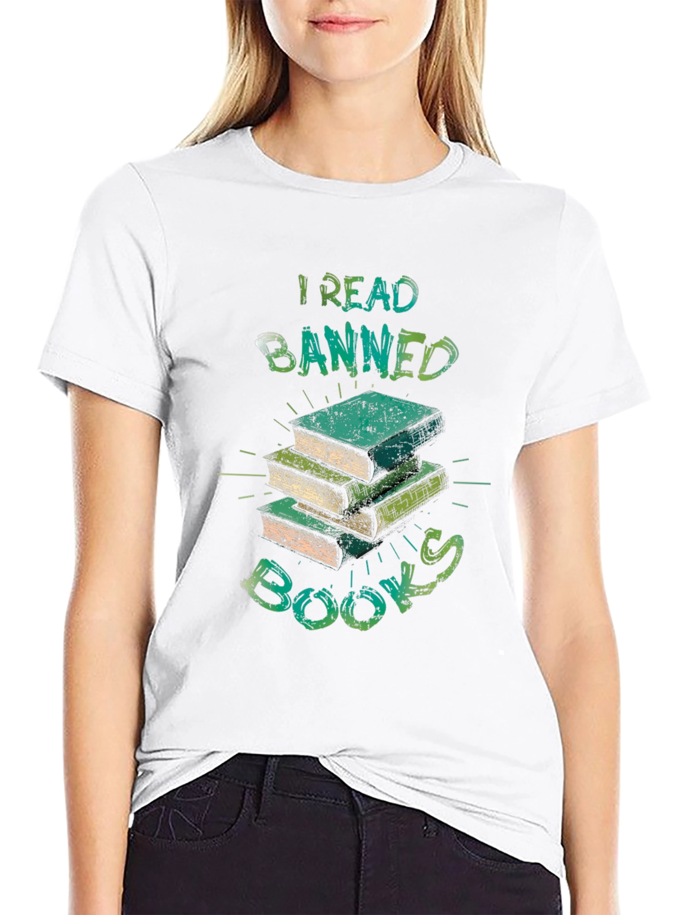 I Read Banned Books Graphic T-Shirt