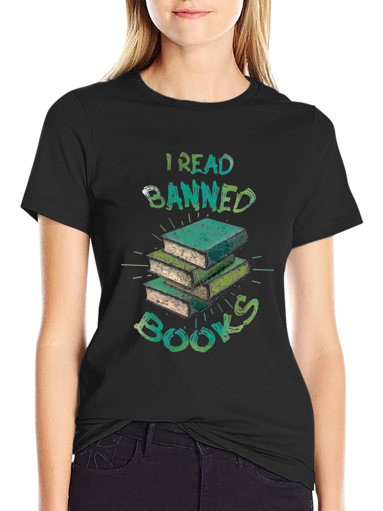 I Read Banned Books Graphic T-Shirt