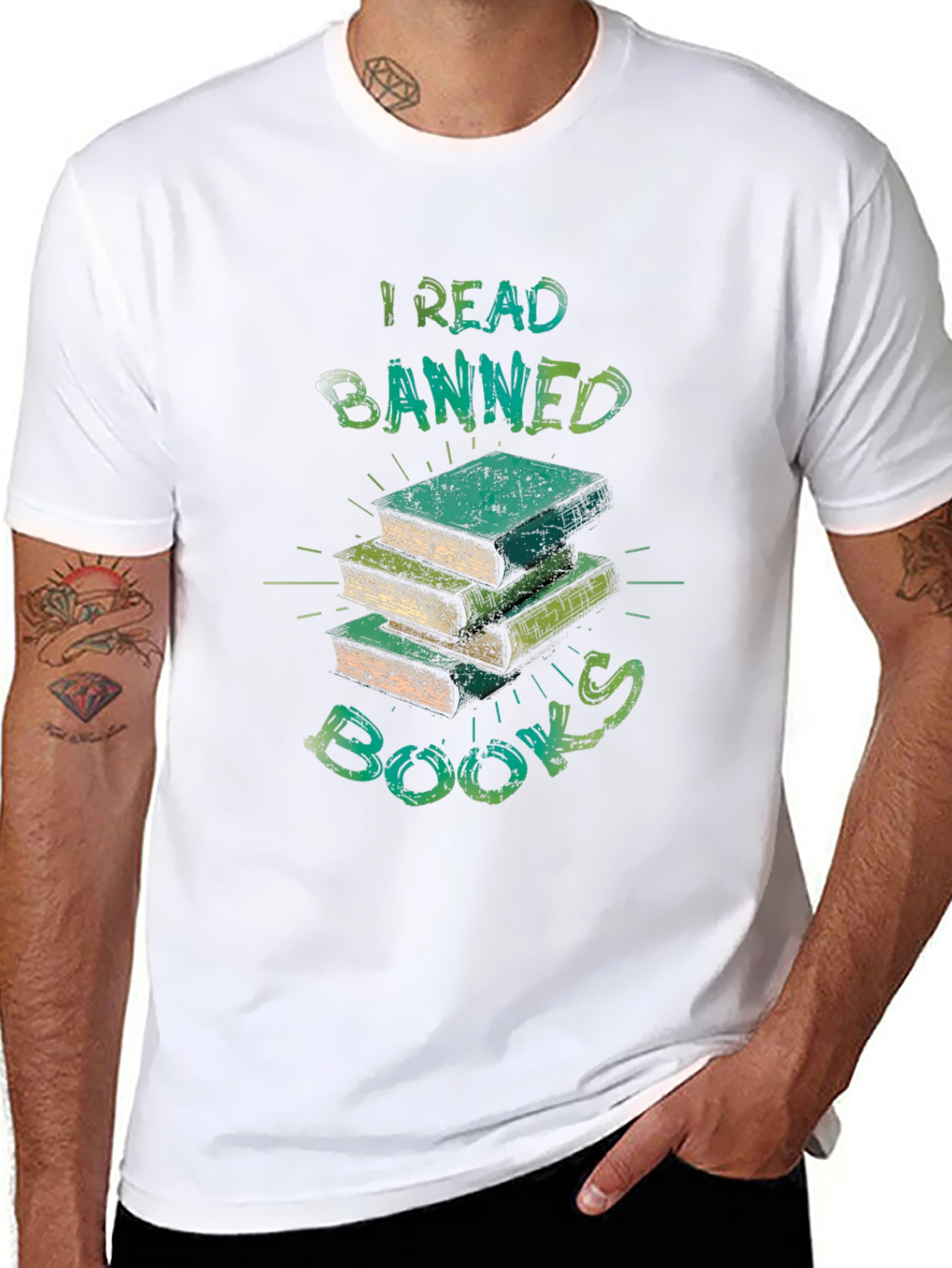 I Read Banned Books Graphic T-Shirt