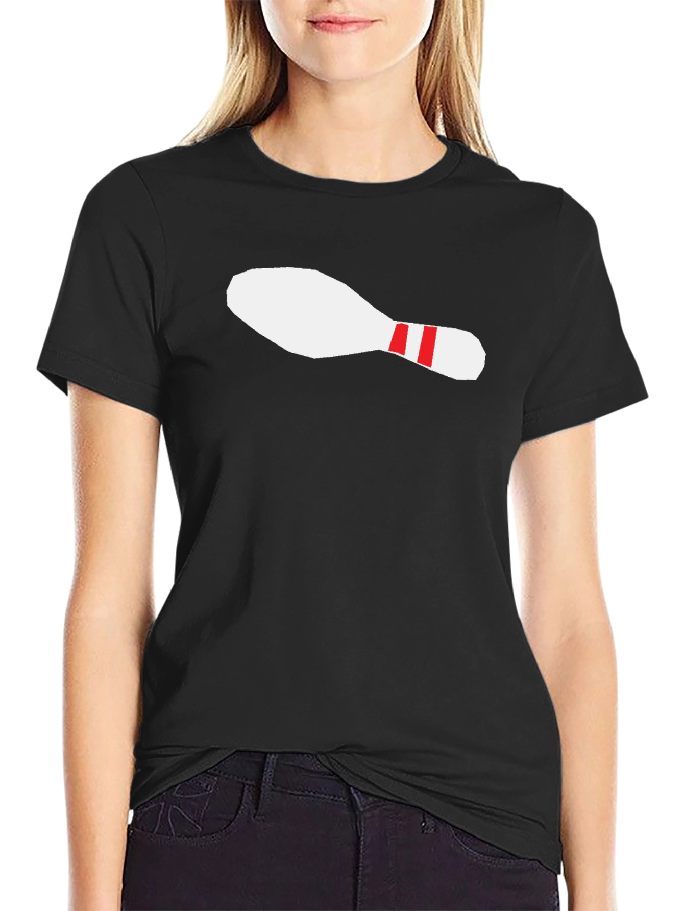 Bowling Pin Graphic Tee - Strike Style