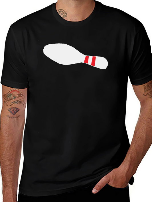 Bowling Pin Graphic Tee - Strike Style
