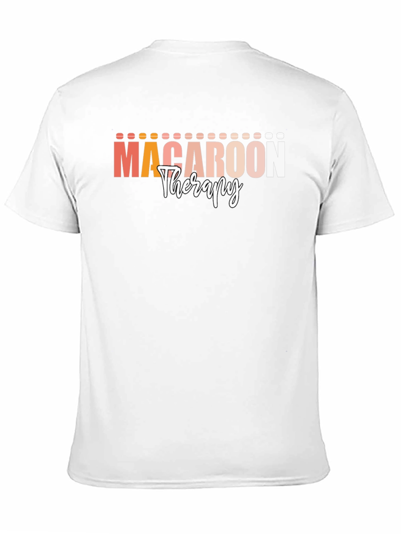 Macaroon Therapy Graphic Tee - Stylish Comfort